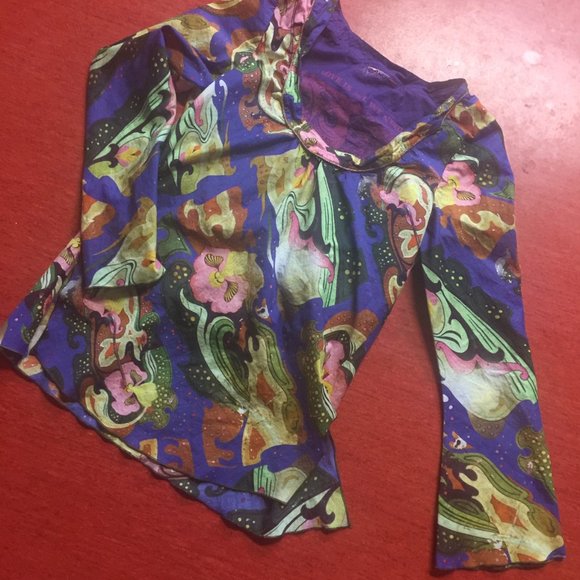 Long sleve cotton top - Picture 1 of 2
